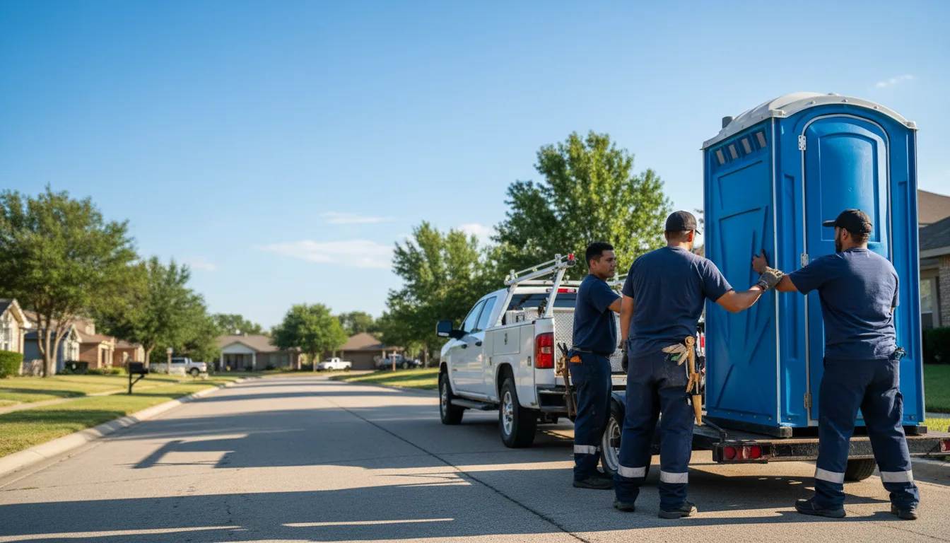 Portable Toilet Rental in Blessing, TX near me